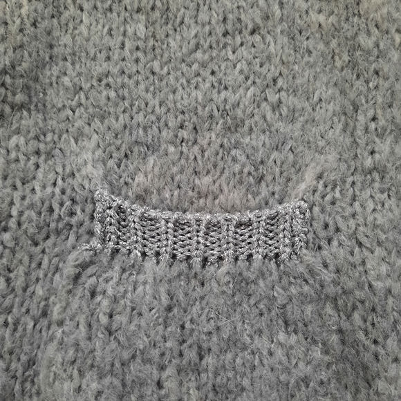 Mohair Blend Open Front Cardigan - Picture 6 of 16